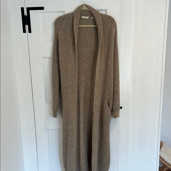 OYUN Studio Erte Duster Cardigan Oatmeal Heather XS/S